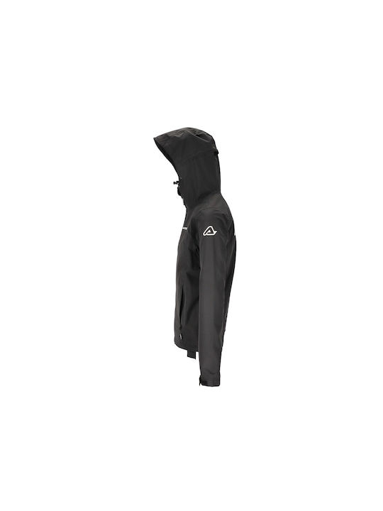 Acerbis Men's Cycling Windbreaker Long Sleeve Black