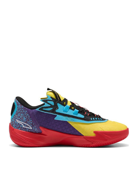 Scoot Zeros II Niedrige Basketballschuhe Orange