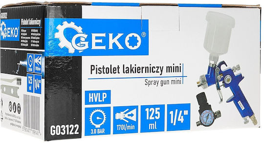 Geko Πιστόλι Βαφής Αέρος HVLP 0.8mm