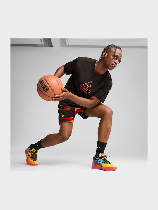 Scoot Zeros II Niedrige Basketballschuhe Orange