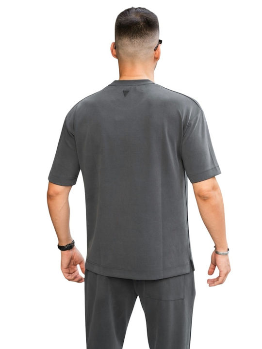 T-shirt Ανθρακί
