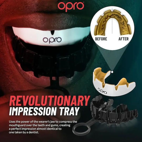 Μασέλα Opro Instant Custom Countries Japan Mouthguard White