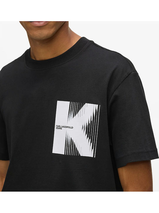 T-shirt Λευκό-μαύρο