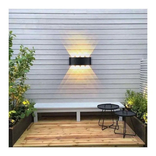 Alista Home Iluminat Exterior Montat Pe Perete Led Ip65 1w Cu Lumină Alb Cald