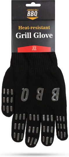 Heat-resistant Grill Gloves Black