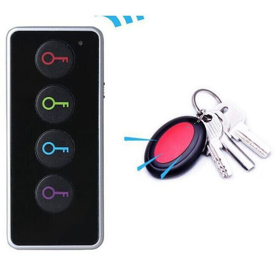 Anti-loss Device Alista Home 4 Receivers Remote Control 120 Db Transmitter Flashlight Multicolor