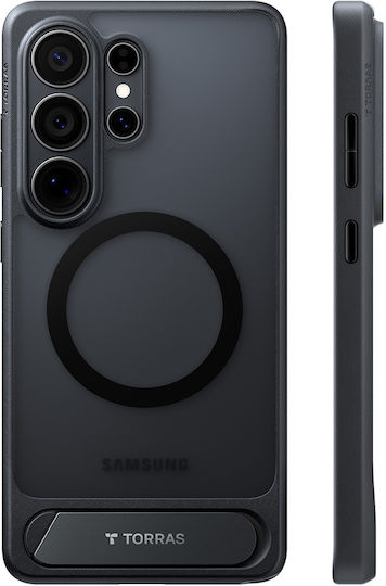 Torras Pstand Back Cover Μαύρο (Galaxy S26 Ultra)