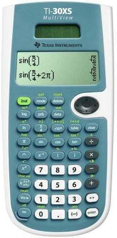 Texas Instruments Calculator în Culoare Verde