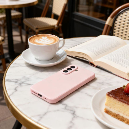 Tech-Protect Back Cover Silicone Pink (Galaxy A37)