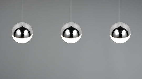 Trio Lighting Silver Pendant Ceiling Light