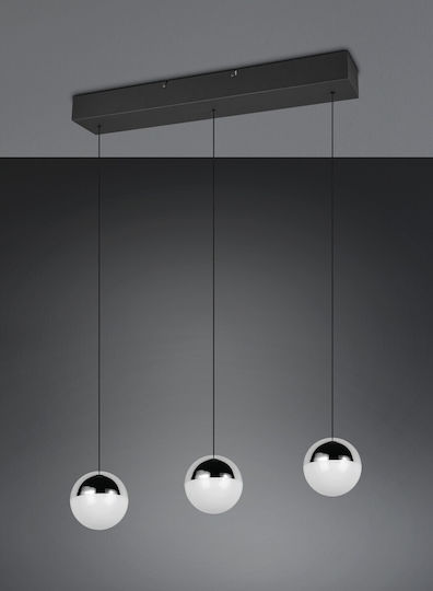 Trio Lighting Silver Pendant Ceiling Light