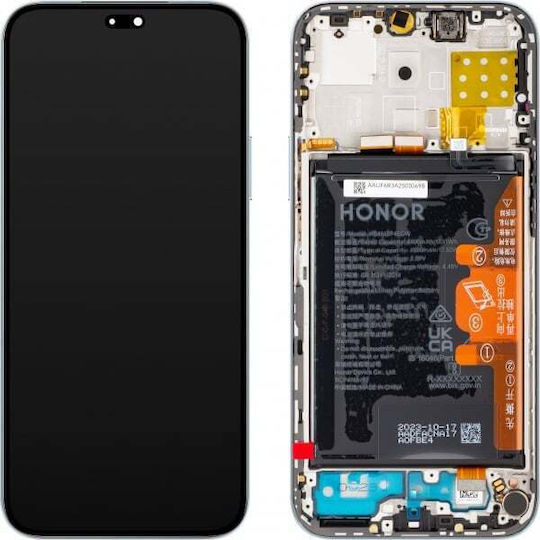 Honor Οθόνη με Μηχανισμό Αφής για Honor X8b (Ασημί)