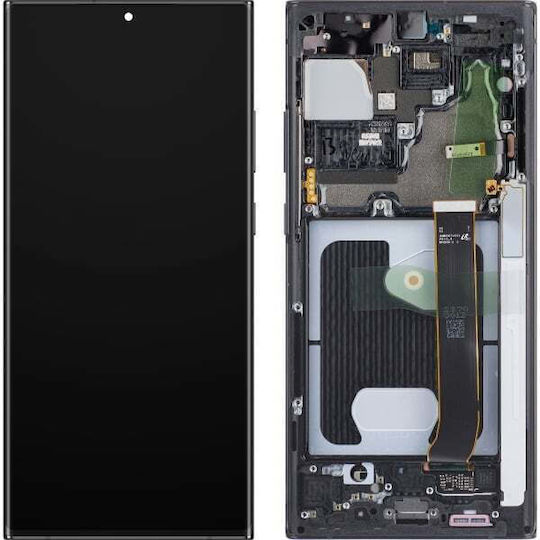 Samsung O ecran cu Mecanism Tactil pentru Galaxy Note 20 Ultra 5G, Note 20 Ultra (Negru)