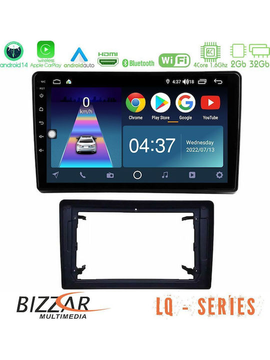 Bizzar Car Audio System for Jeep Commander / Grand Cherokee / Patriot Dodge Nitro 2007 (Bluetooth/USB/WiFi/GPS/Apple-Carplay/Android-Auto) with Touch Screen 10"