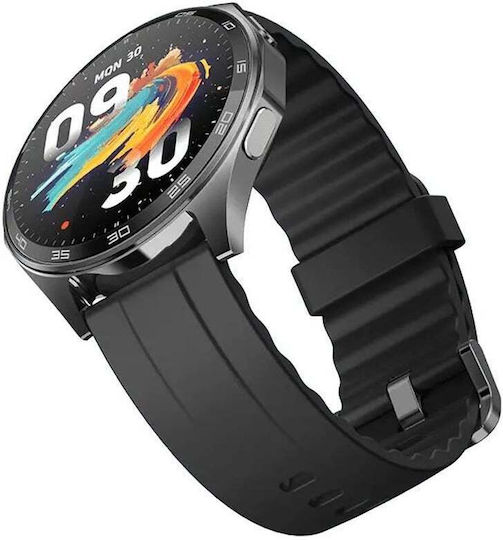 TTEC Tempus Pro 47mm Smartwatch with Heart Rate Monitor (Black)