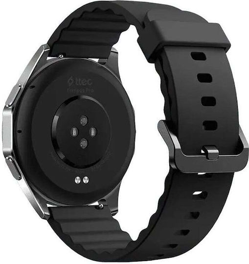 TTEC Tempus Pro 47mm Smartwatch with Heart Rate Monitor (Black)