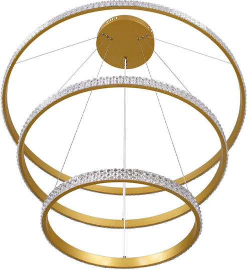kelvo Diamond Ceiling Light White LED with Warm to Cool White Light 80x80x80cm