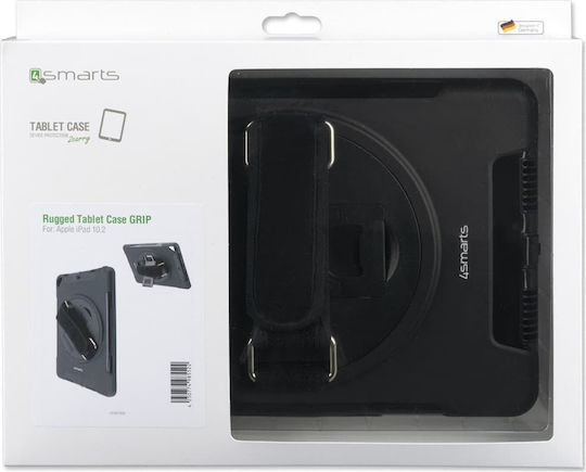 4Smarts Flip Cover Ανθεκτική Μαύρη (iPad 2019/2020/2021 10.2'')