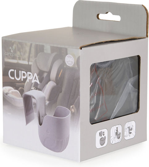 Cangaroo Car Cup Holder Cuppa 1 Position for Seat Back in Black Color