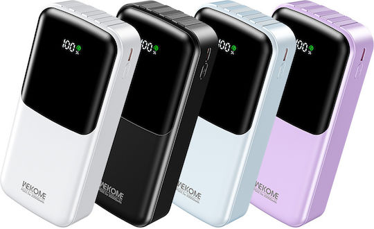 WK WP-66 Външна Батерия 20000mAh 22.5W Power Delivery Синя