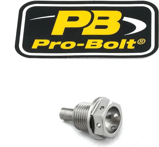 Pro Bolt Τάπα Λαδιού Μοτοσυκλέτας Κόκκινο ALSUMP1215MAGR