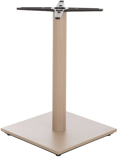 Freebox Metallic Table Stand Cappuccino