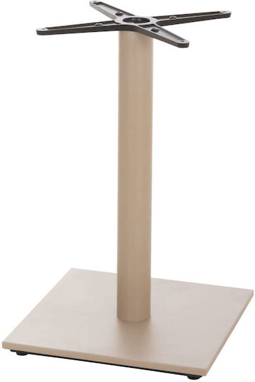 Freebox Metallic Table Stand Cappuccino