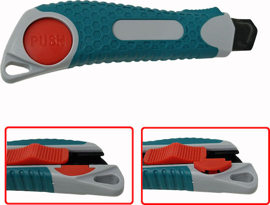 Sicherheit Schneidemesser Teppich Kunststoff Körpermaterial Breite Lamme 25mm