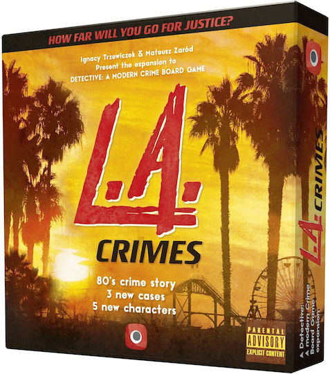 Extensie de Joc Detective A Modern Crime L.A. Crimes pentru 1-5 Jucători 16+ Ani (EN) Portal Games