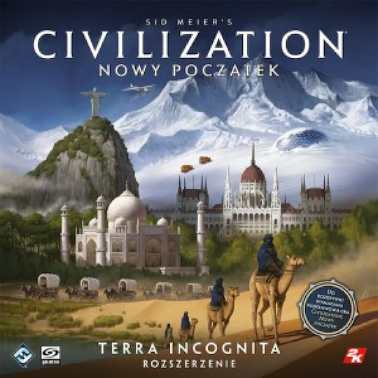 Game Expansion Terra Incognita: Civilization A New Dawn (PL) for 2-5 Players 14+ Years Old (PL) Galakta
