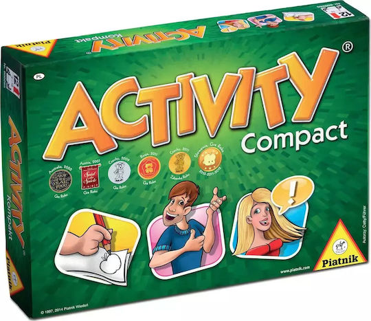 Board Game Activity Compact for 2-4 Players 12+ Years Old (PL) Piatnik