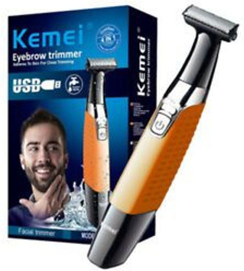 Kemei KM-1910 Ξυριστική Μηχανή Προσώπου Επαναφορτιζόμενη