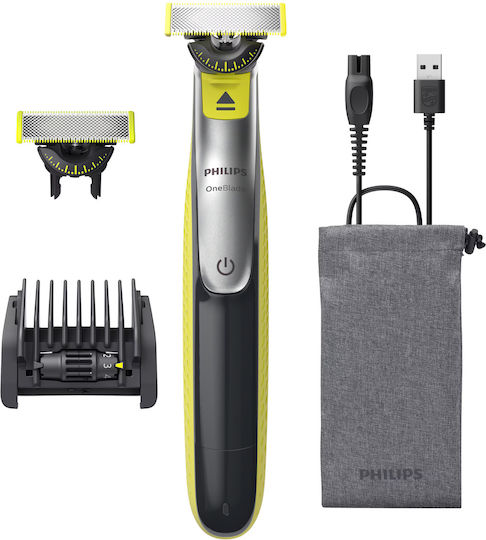 Philips OneBlade 360 QP2734/31 Ξυριστική Μηχανή Προσώπου / Σώματος Επαναφορτιζόμενη