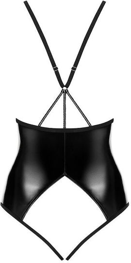 Obsessive Stormea Body Crotchless Teddy Negru