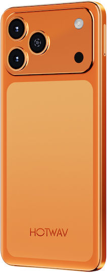 Hotwav A17 Pro Max Dual SIM (4/128GB) Πορτοκαλί