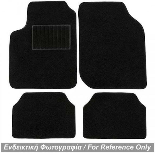 Race Axion Σετ Μπροστινά και Πίσω Πατάκια 4τμχ για Nissan Almera 1995-2000 Μαύρα