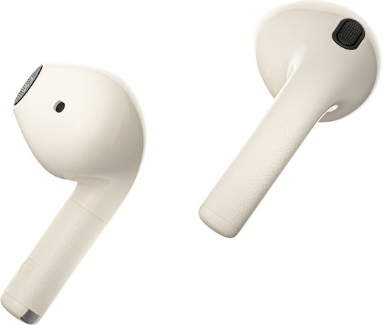 Edifier W200T In-ear Bluetooth Handsfree Earphones with Sweat Resistance and Charging Case Beige
