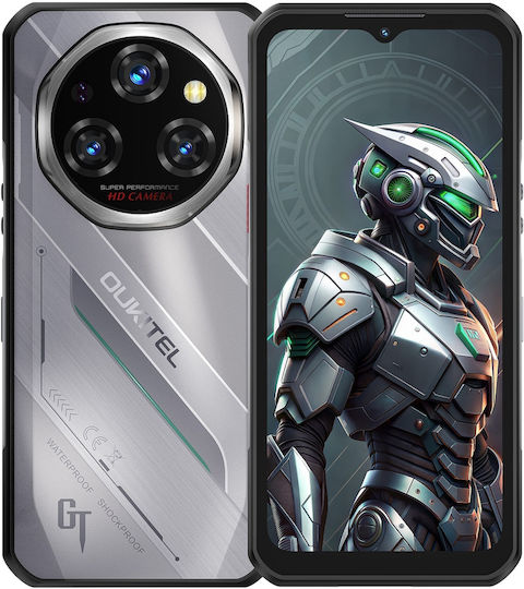 Oukitel WP62 5G Dual SIM (8/256GB) Ανθεκτικό Smartphone Silver