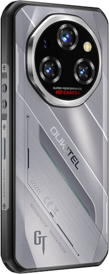 Oukitel WP62 5G Dual SIM (8/256GB) Ανθεκτικό Smartphone Silver