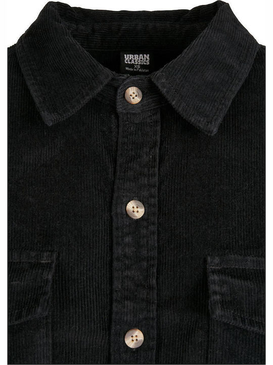 Дамско Черен Overshirt