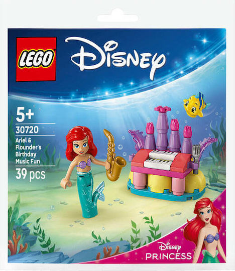 LEGO Disney Ariel & Flounder's Birthday Music Fun for Ages 5+ 39 Pieces
