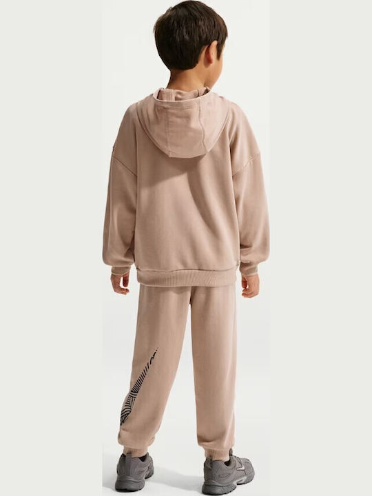Nike Детски Комплект Анцуг Бежов 86N738-X0L | Skroutz България