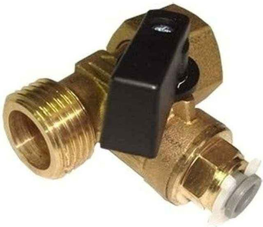 Robinet Alamă Alimentare 3/8″ Supapă 1/4” Alimentare Apă Filtre Sub Chiuvetă Filtre Frigider Ș.a