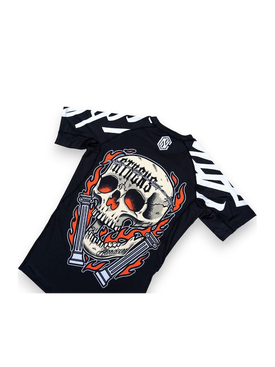 Chosen Men's Short Sleeve Shirt CHRS162 for Jiu-Jitsu Black