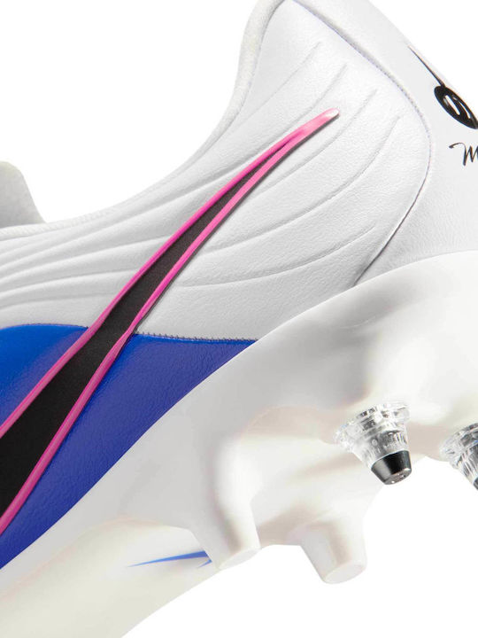 Nike Tiempo Football Shoes with Cleats White