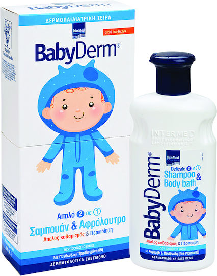 InterMed Babyderm Shampoo & Body Bath με Χαμομήλι 300ml
