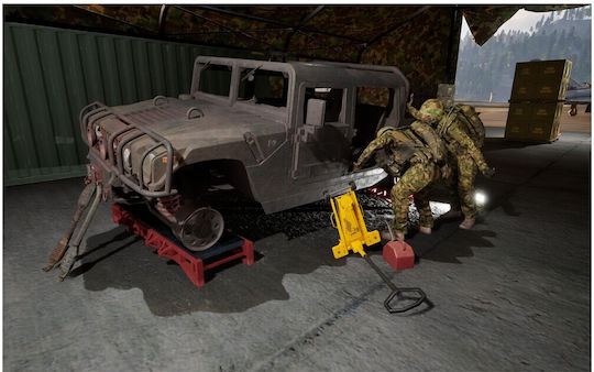 Military Logistics Simulator PS5 Game
