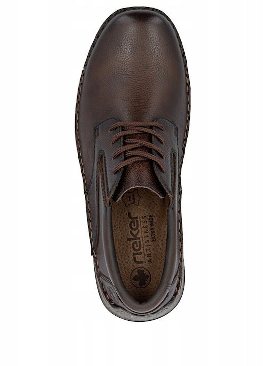 Leather Men's Casual Brown Shoes