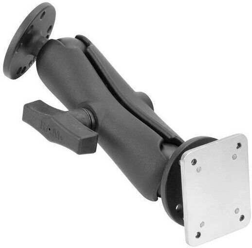 Ram Mounts Ram Drill-down Dashboard Mount Support Plate Size C Medium Multicolor