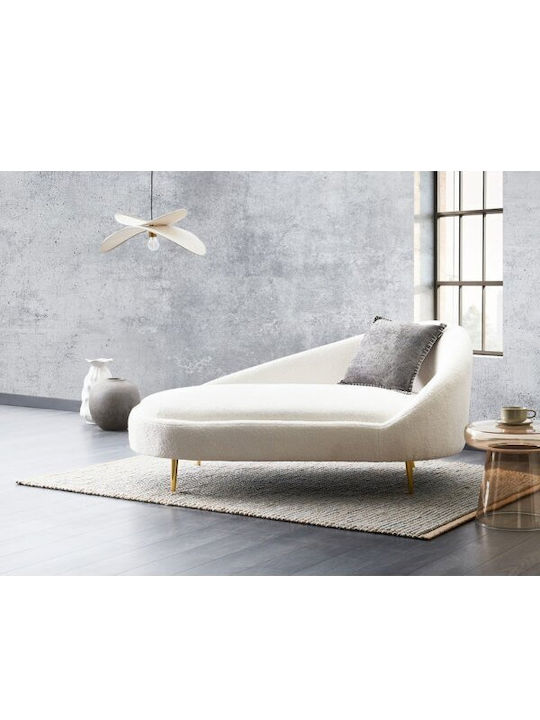Berwyn 2787 Ανάκλιντρο Υφασμάτινο Λευκό 151x80x74εκ. 602885BEL